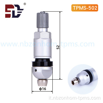 Valvola pneumatica in alluminio TPMS TPM502